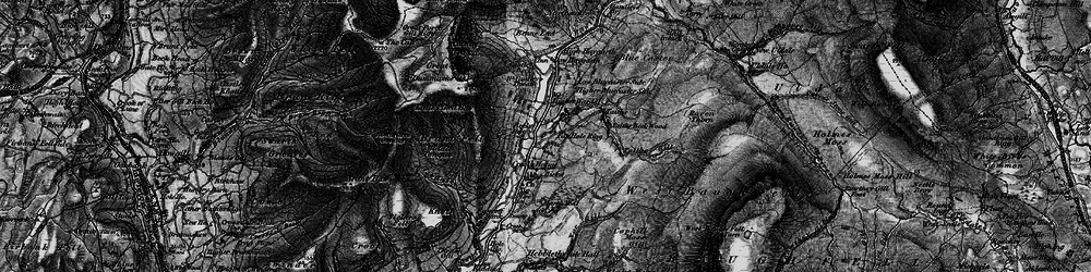 Old map of Breaskay Moss in 1897