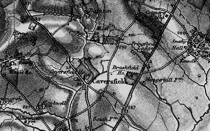 Old map of Brashfield Ho in 1896