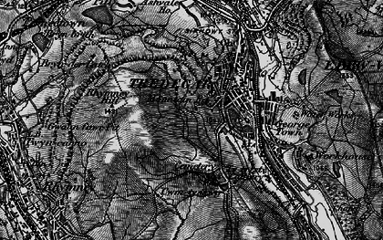 Old map of Cefn Golau in 1897