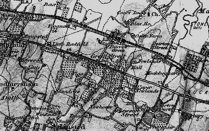 Old map of Cellarhill in 1895