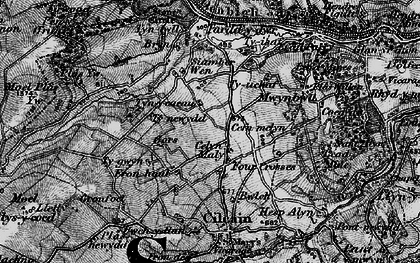 Old map of Celyn-Mali in 1896