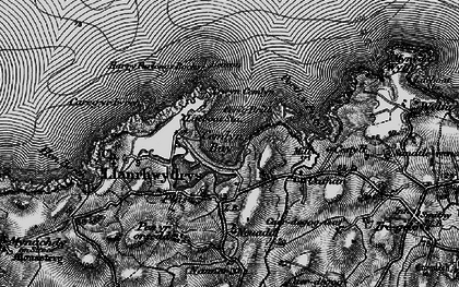 Old map of Cemlyn Bay in 1899