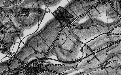 Old map of Chadshunt in 1896