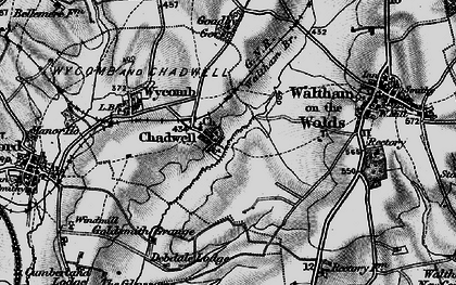 Old map of Chadwell in 1899