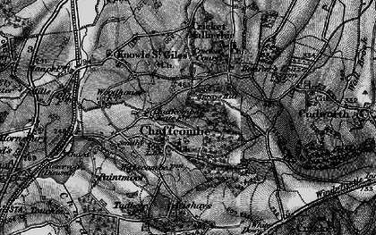 Old map of Chaffcombe in 1898