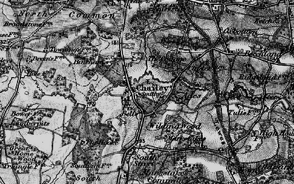 Old map of Ades in 1895