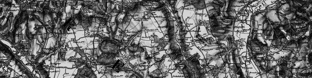 Old map of Chalfont Grove in 1896