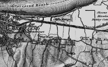 Old map of Chalk in 1895