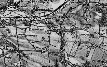 Old map of Chalkfoot in 1897