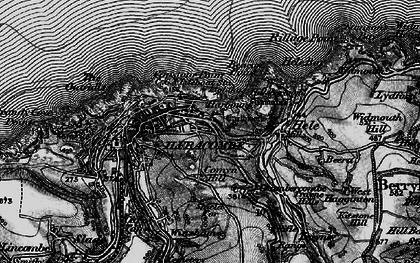 Old map of Chambercombe in 1898