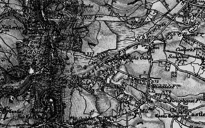 Old map of Chandler's Cross in 1898