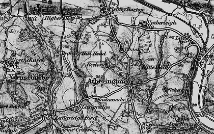 Old map of Chantry in 1898