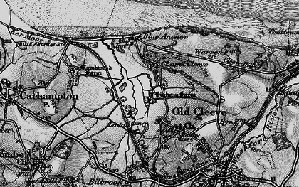 Old map of Chapel Cleeve in 1898