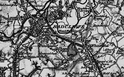 Old map of Chapel Field in 1896