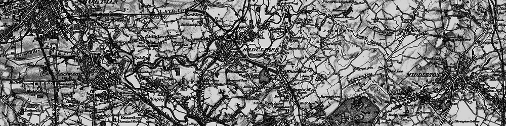 Old map of Chapel Field in 1896