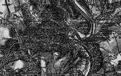 Old map of Buckle Wood in 1897