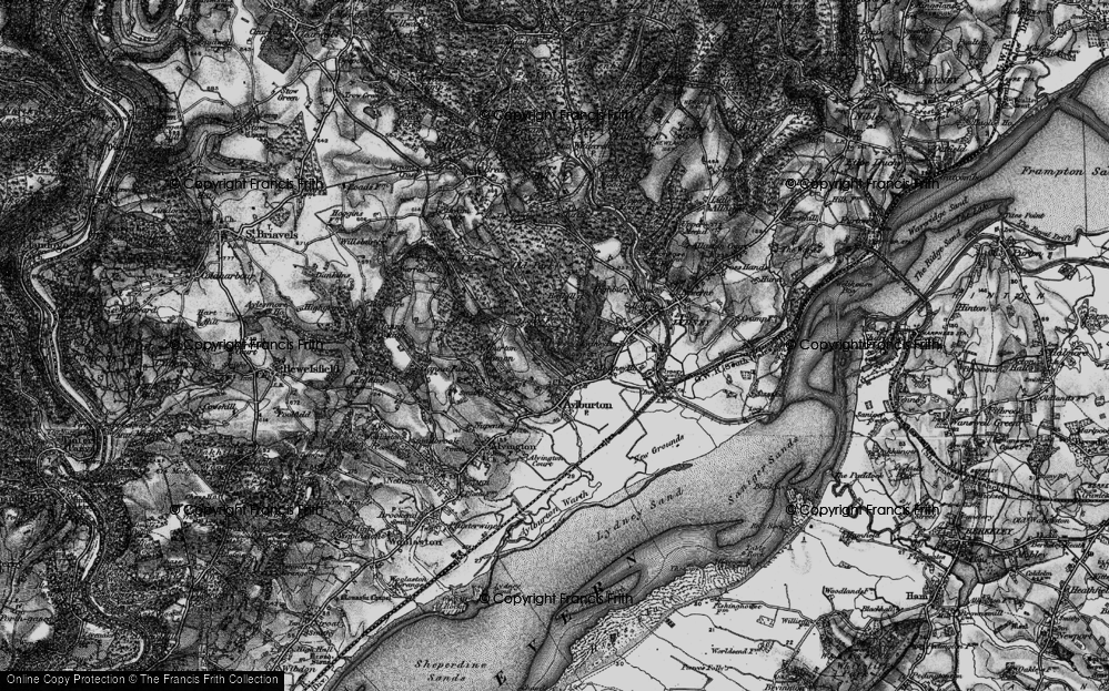 Old Map of Chapel Hill, 1897 in 1897