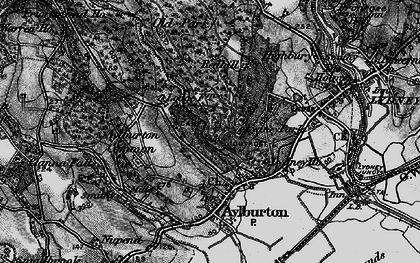 Old map of Lydney Park in 1897