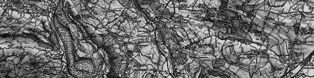 Old map of Chapeltown in 1896