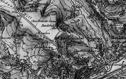 Old map of Charlcombe in 1898