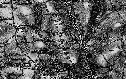 Old map of Charles in 1898