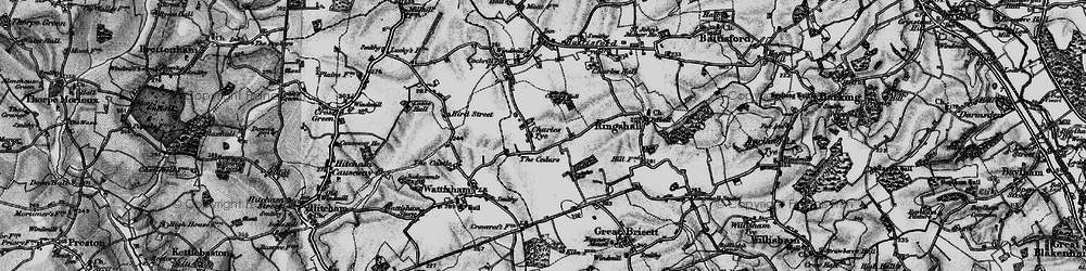 Old map of Charles Tye in 1896