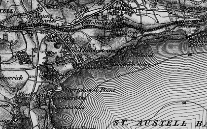 Old map of Charlestown in 1895