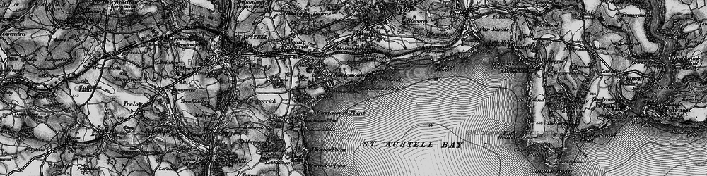 Old map of Charlestown in 1895