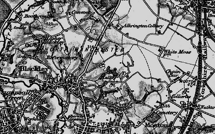Old map of Charlestown in 1896