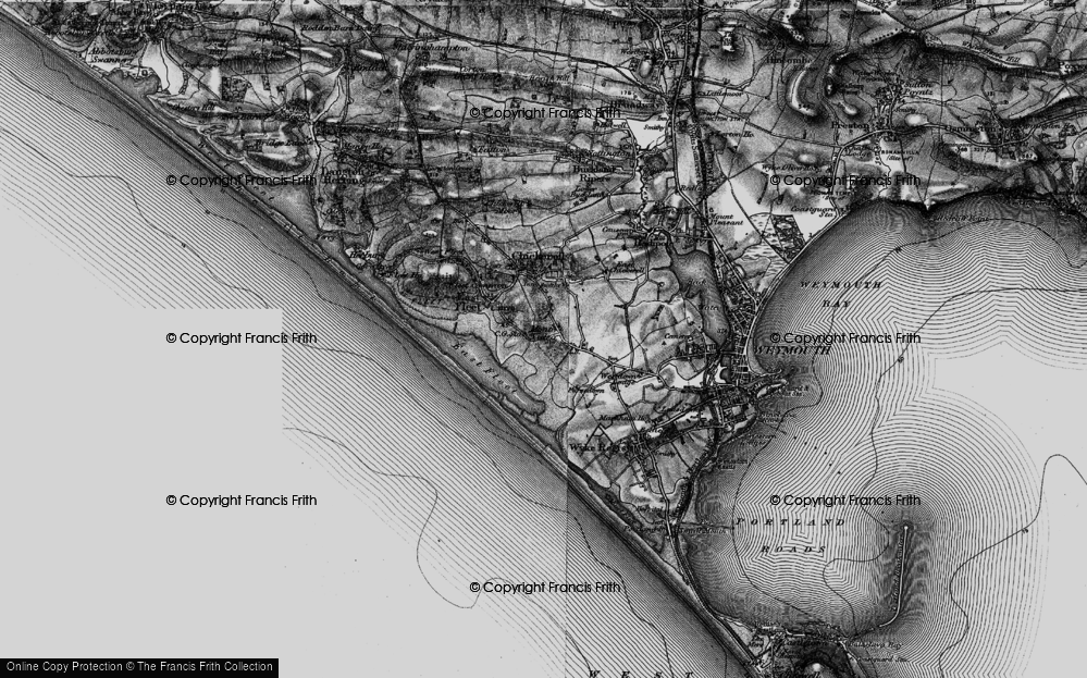 Old Map of Charlestown, 1897 in 1897