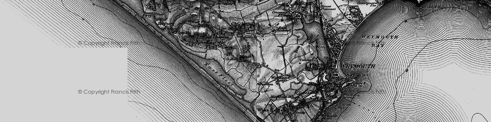 Old map of Charlestown in 1897