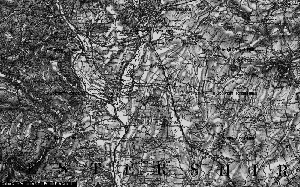 Old Map of Charlton, 1898 in 1898