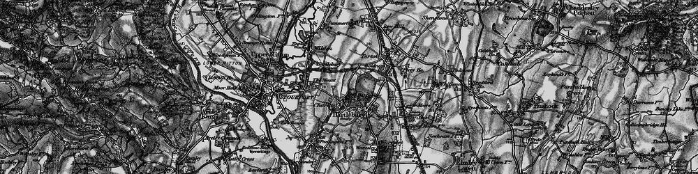 Old map of Charlton in 1898