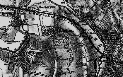 Old map of Charlton in 1898