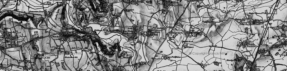 Old map of Charlton Adam in 1898