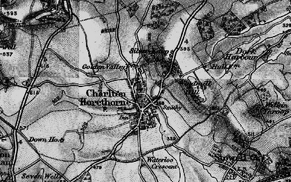 Old map of Charlton Horethorne in 1898
