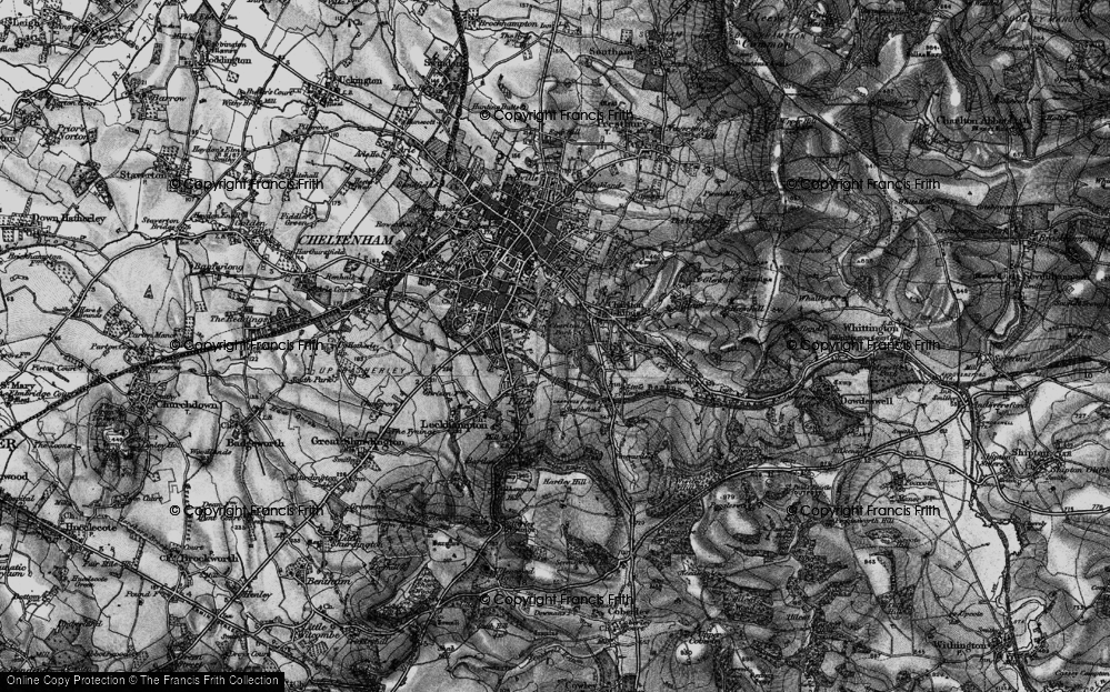 Old Map of Charlton Park, 1896 in 1896