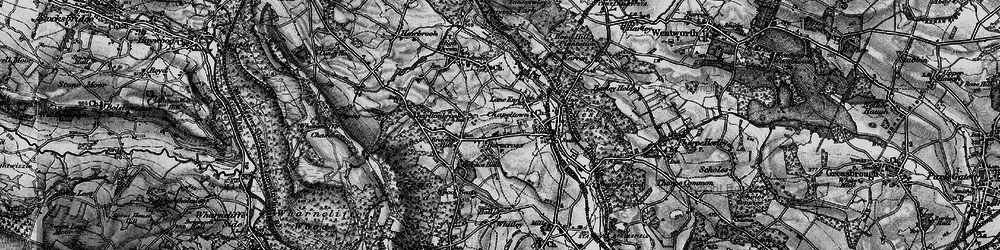 Old map of Charltonbrook in 1896