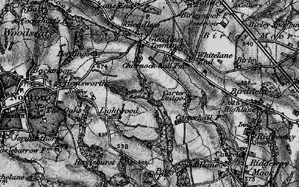 Old map of Birdfield in 1896