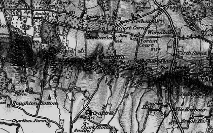 Old map of Chart Hill in 1895