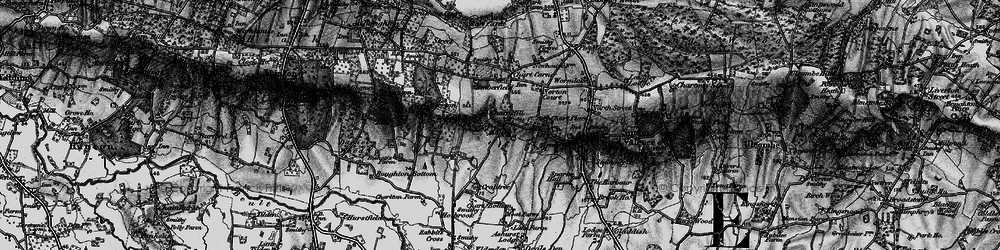 Old map of Chart Hill in 1895