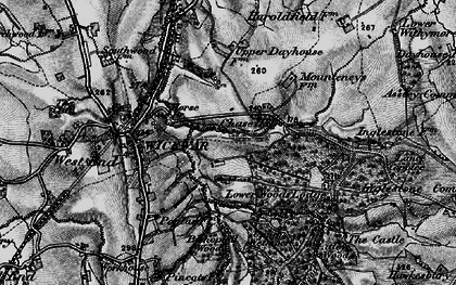 Old map of Bishop's Hill Wood in 1897