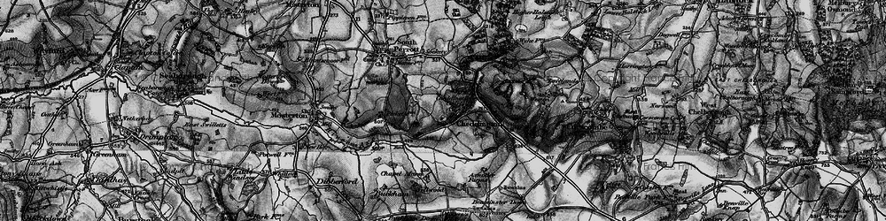 Old map of Chedington in 1898