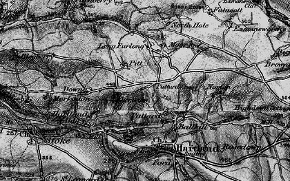 Old map of Cheristow in 1896