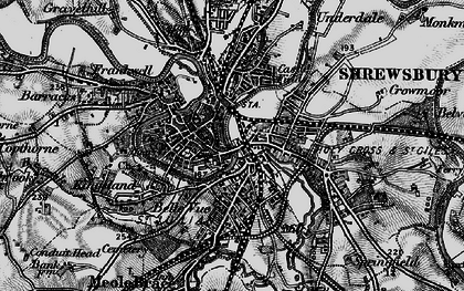 Old map of Cherry Orchard in 1899