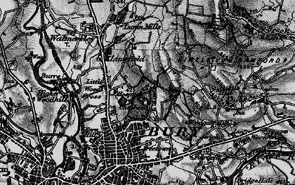Old map of Chesham in 1896