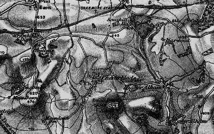 Old map of Chesterblade in 1898