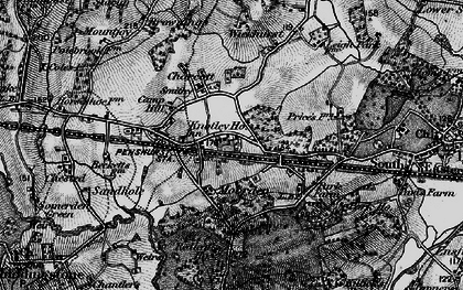 Old map of Camp Hill in 1895