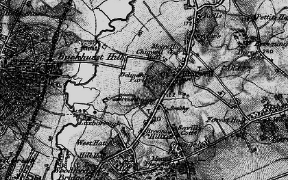 Old map of Chigwell in 1896