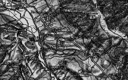 Old map of Chilcombe in 1898
